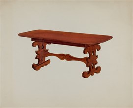 Doll Furniture - Table, c. 1937.