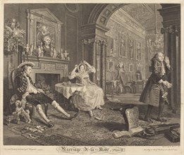 Marriage a la Mode: pl. 2, 1745.