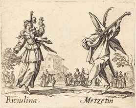 Riciulina and Metzetin, c. 1622.