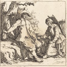 Peasant Couple at Rest, c. 1621.