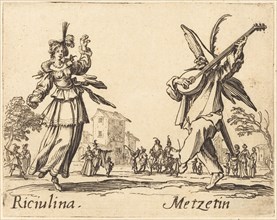 Riciulina and Metzetin, c. 1622.