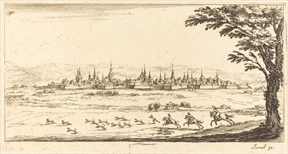 View of Nancy, in or after 1635.