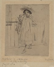Young Girl with Large Hat, 1893.