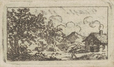 Landscape with House, 1794-1796.