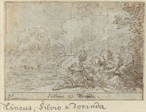 Linco, Silvio and Dorinda, 1640.
