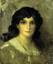 Head of a Young Woman, ca. 1890.