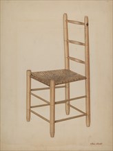 Chair (Jack Knife Type), c. 1937.