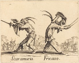 Scaramucia and Fricasso, c. 1622.