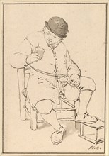 Seated Peasant with Jug, c. 1763.