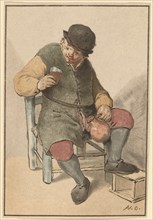 Seated Peasant with Jug, c. 1763.