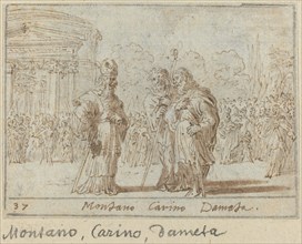 Montano, Carino and Dameta, 1640.