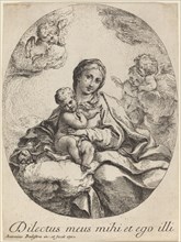 Virgin and Child on a Cloud, 1702.
