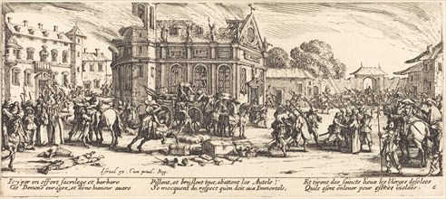 Destruction of a Convent, c. 1633.