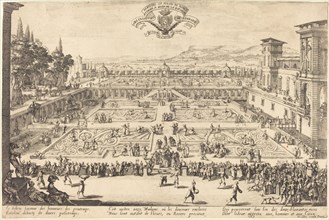 The Palace Gardens at Nancy, 1625.
