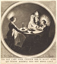 The Holy Family at Table, c. 1628.