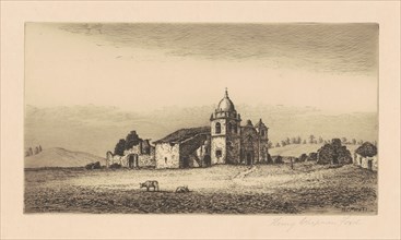 Mission San Carlos Borromeo, 1883.
