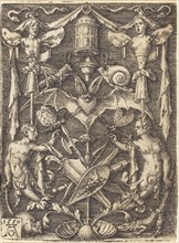 Ornament with Trophy of Arms, 1550.