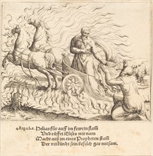 Elijah is Taken up to Heaven, 1547.