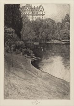 Bit of Central Park, probably 1918.
