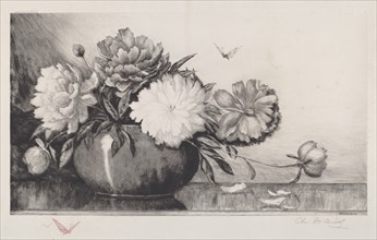 Untitled (Peonies in a Bowl), 1890.