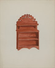 Doll Furniture - Sideboard, c. 1937.