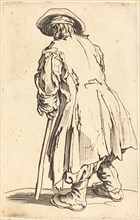 Old Beggar with One Crutch, c. 1622.