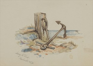 Untitled (Mooring and Anchor), 1873.