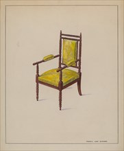 Child's (living room) Chair, c. 1937.