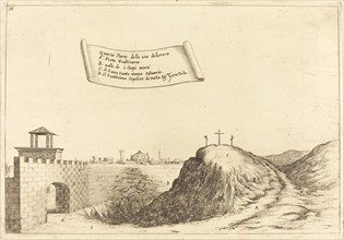Four Parts of the Via Dolorosa, 1619.