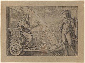 Juno in a Chariot Pulled by Peacocks.