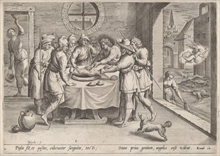Preparation for the Passover, c.1585.