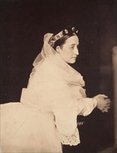 L'impératrice Eugénie en prière, 1856.