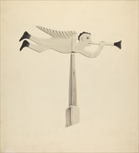 Weather Vane - Angel Gabriel, c. 1938.