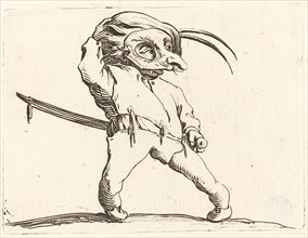 Masked Man with Twisted Feet, c. 1622.