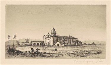 Mission San Luis Rey de Francia, 1883.