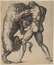 Hercules and the Nemean Lion, c. 1550.