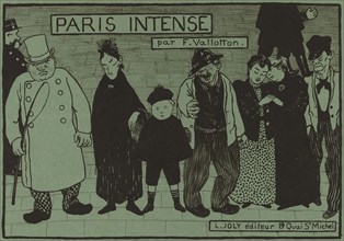 Album Cover for "Paris Intense", 1894.