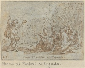 Chorus of Shepherds and Ergasto, 1640.
