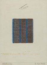 Woven Striped Linsey Wooley, 1935/1942.