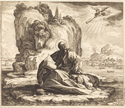 Saint John on the Isle of Patmos, 1625.