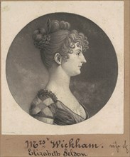 Elizabeth Selden McClurg Wickham, 1808.