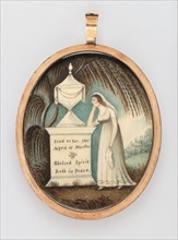 Memorial Miniature, early 19th century.