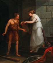 Theseus and Ariadne. Private Collection.