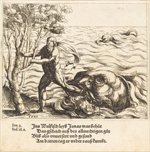 Jonah is Delivered from the Whale, 1548.