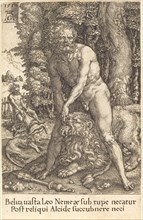 Hercules Slaying the Lion of Nemea, 1550.