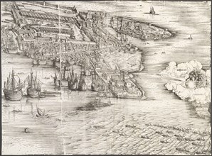View of Venice [lower right block], 1500.