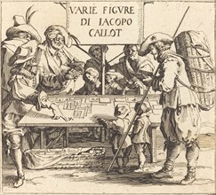 Frontispiece for "Varie Figure", c. 1621.