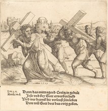 Man Carries the Cross after Christ, 1549.