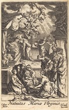The Birth of the Virgin, in or after 1630.