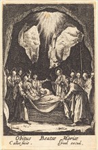 The Burial of the Virgin, in or after 1630.